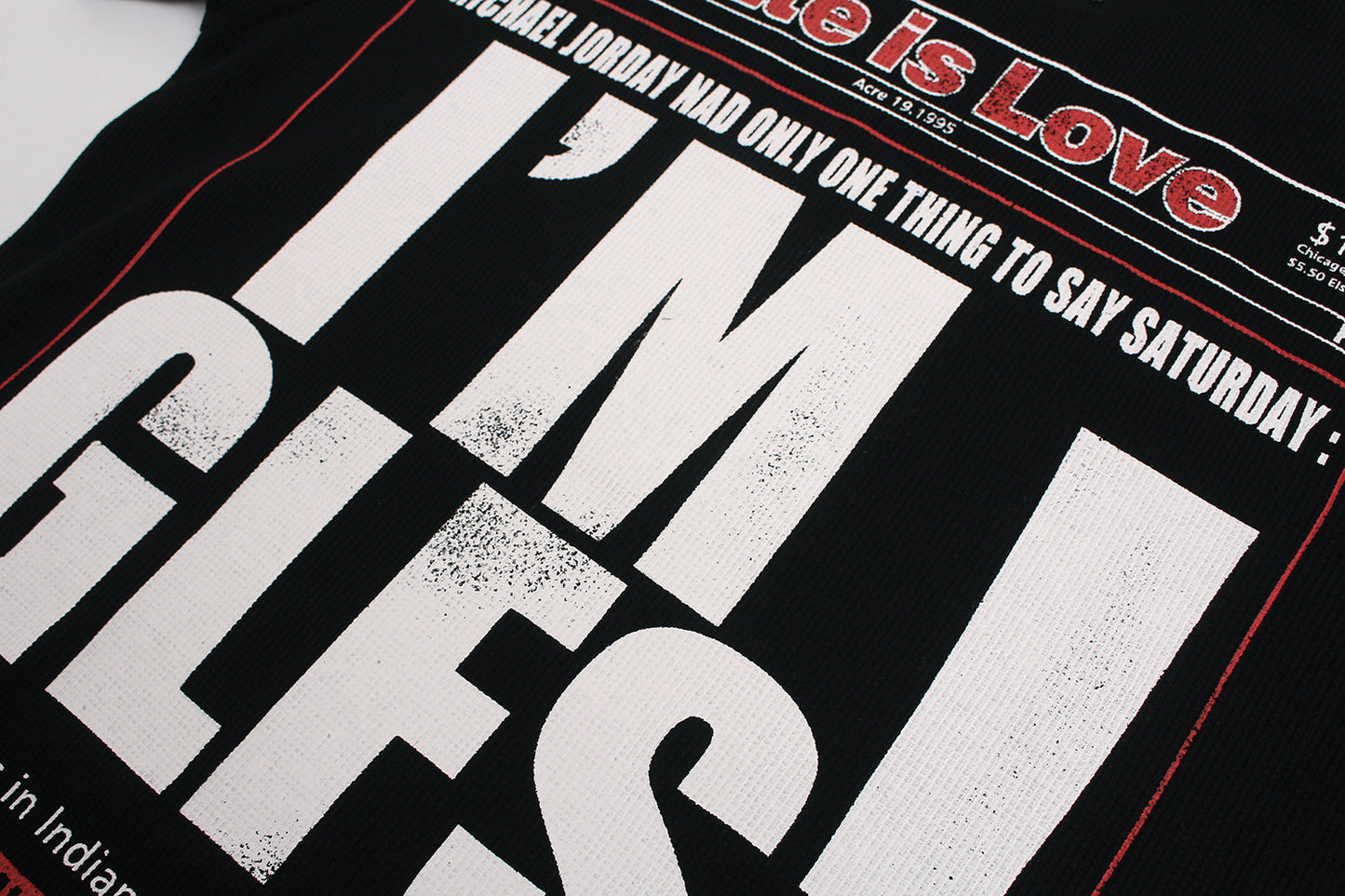 CapCabin “Hate Is Love” Graphic T-Shirt
