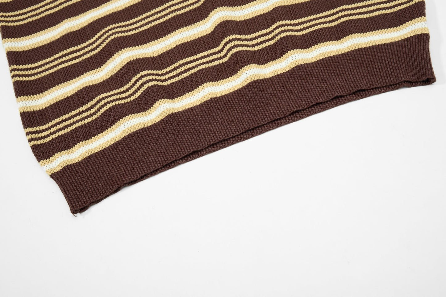 CapCabin “Retro Stripe Knit Polo”