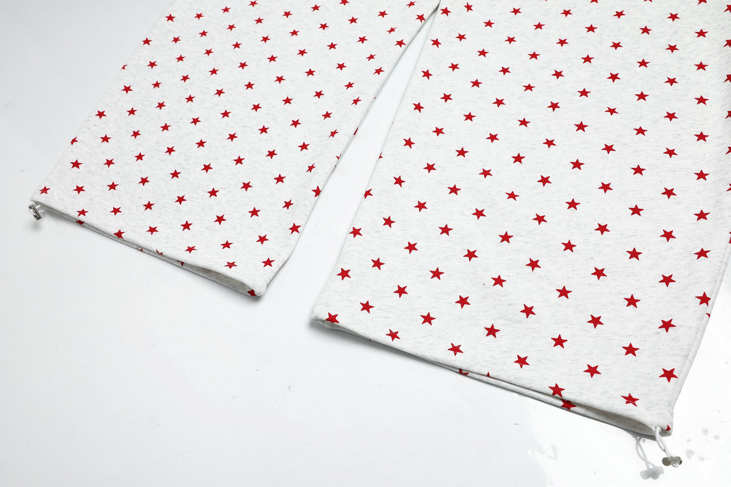 CapCabin Star Print Wide-Leg Pants