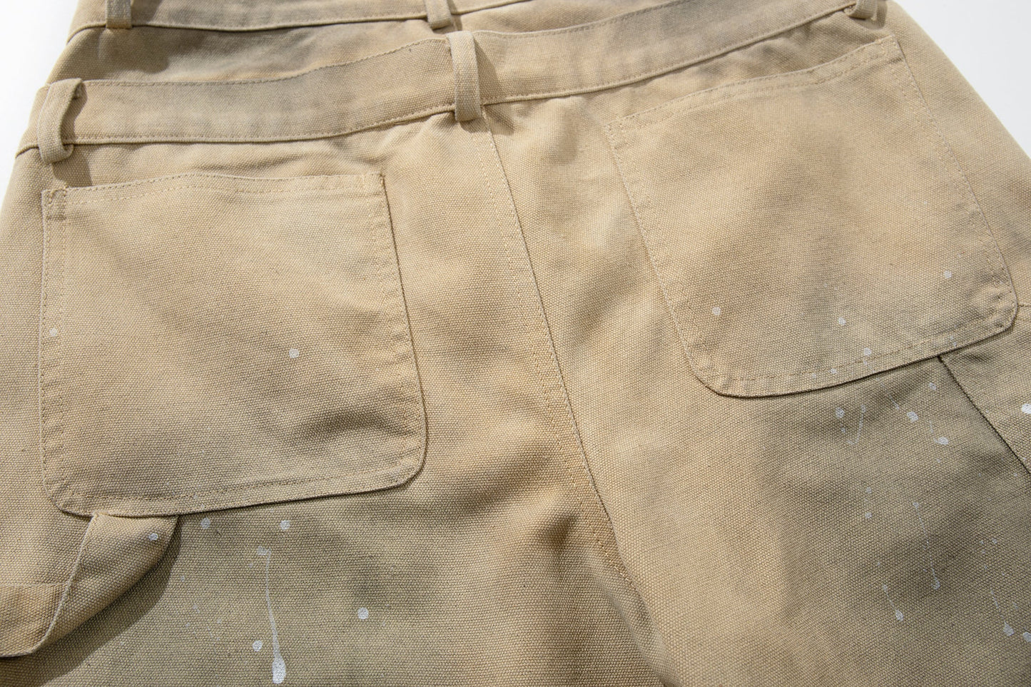 CapCabin Vintage Workwear Wide-Leg Pants