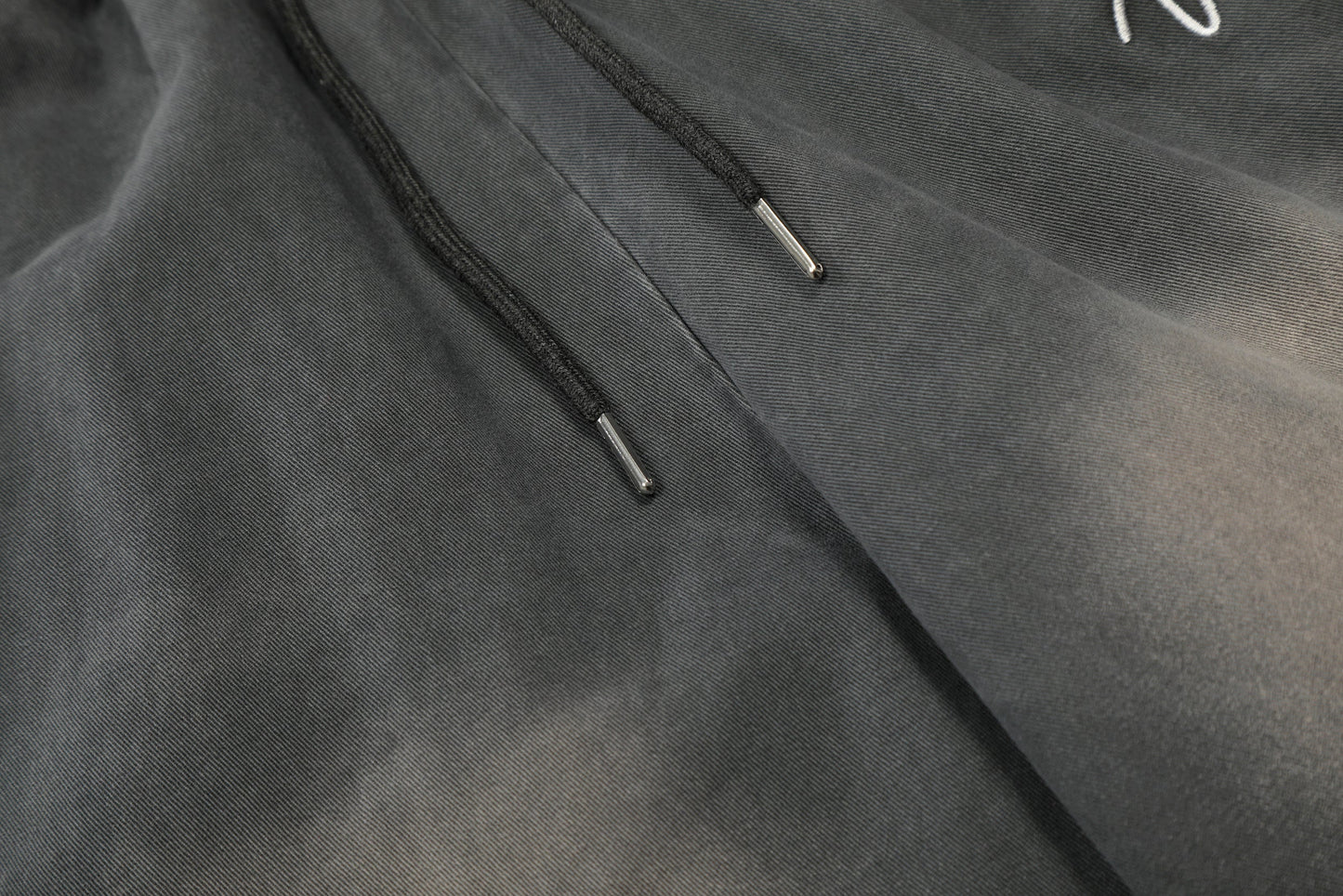 CapCabin Washed Cargo Wide-Leg Pants