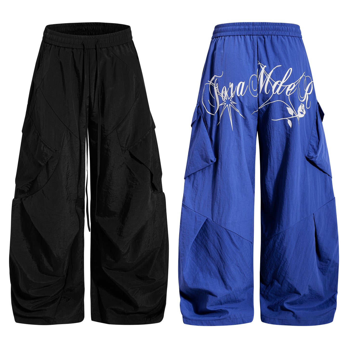 CapCabin Utility Wide-Leg Cargo Pants