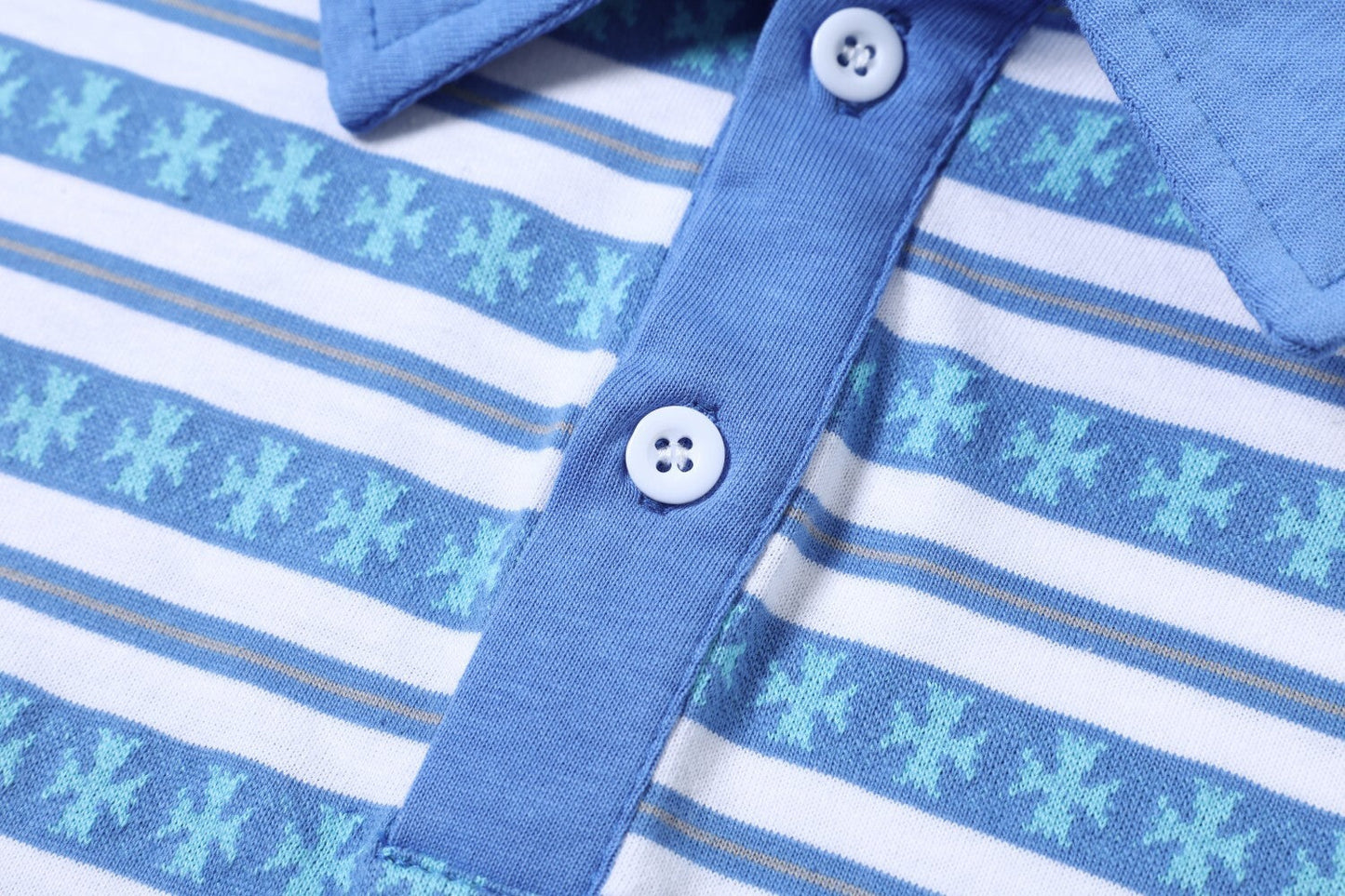 CapCabin Heritage Stripe Long Sleeve Polo