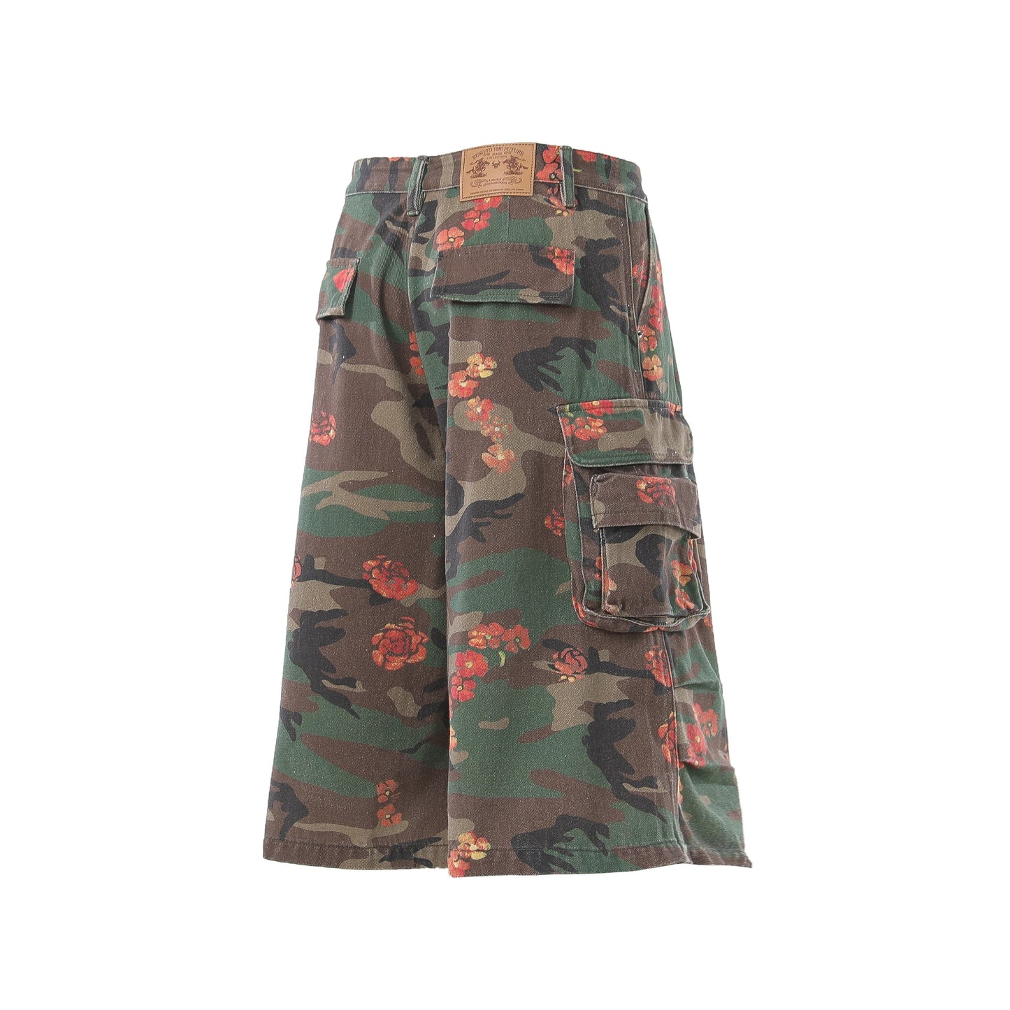 CapCabin “Floral Camo Cargo Shorts”