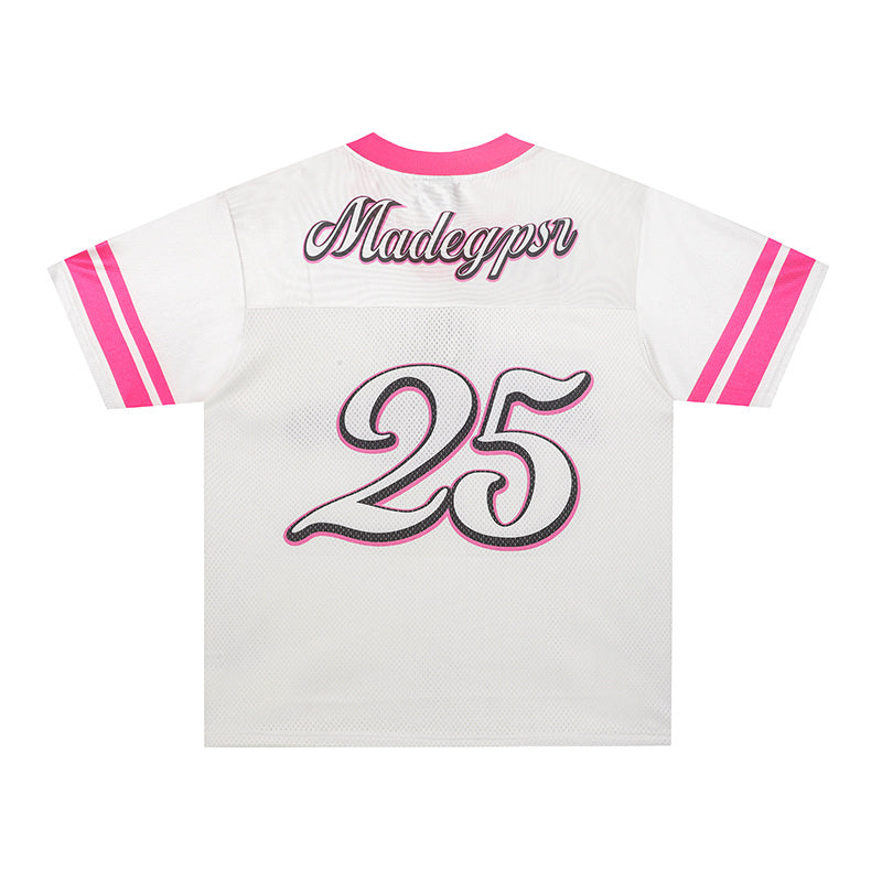 CapCabin Pink Star 25 Performance Jersey