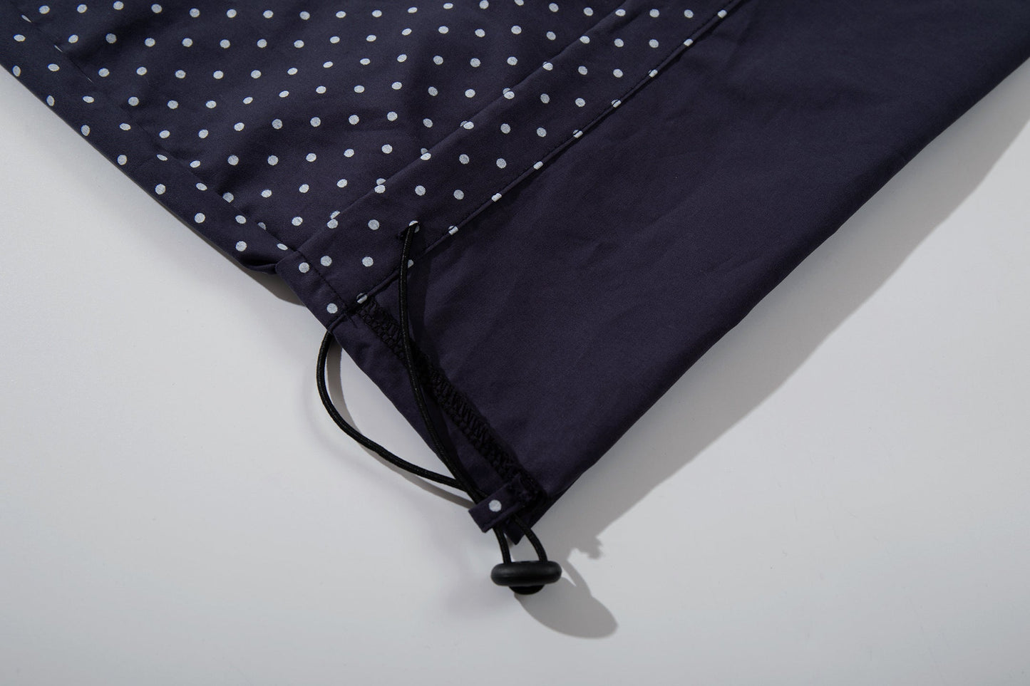 CapCabin “Polka Mesh Wide-Leg Pants”