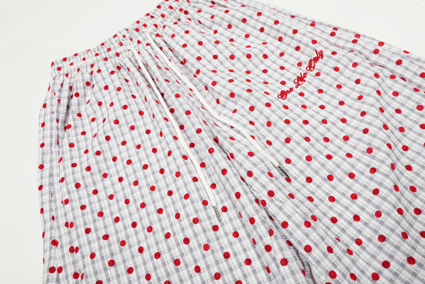 CapCabin Polka Dot Wide-Leg Pants