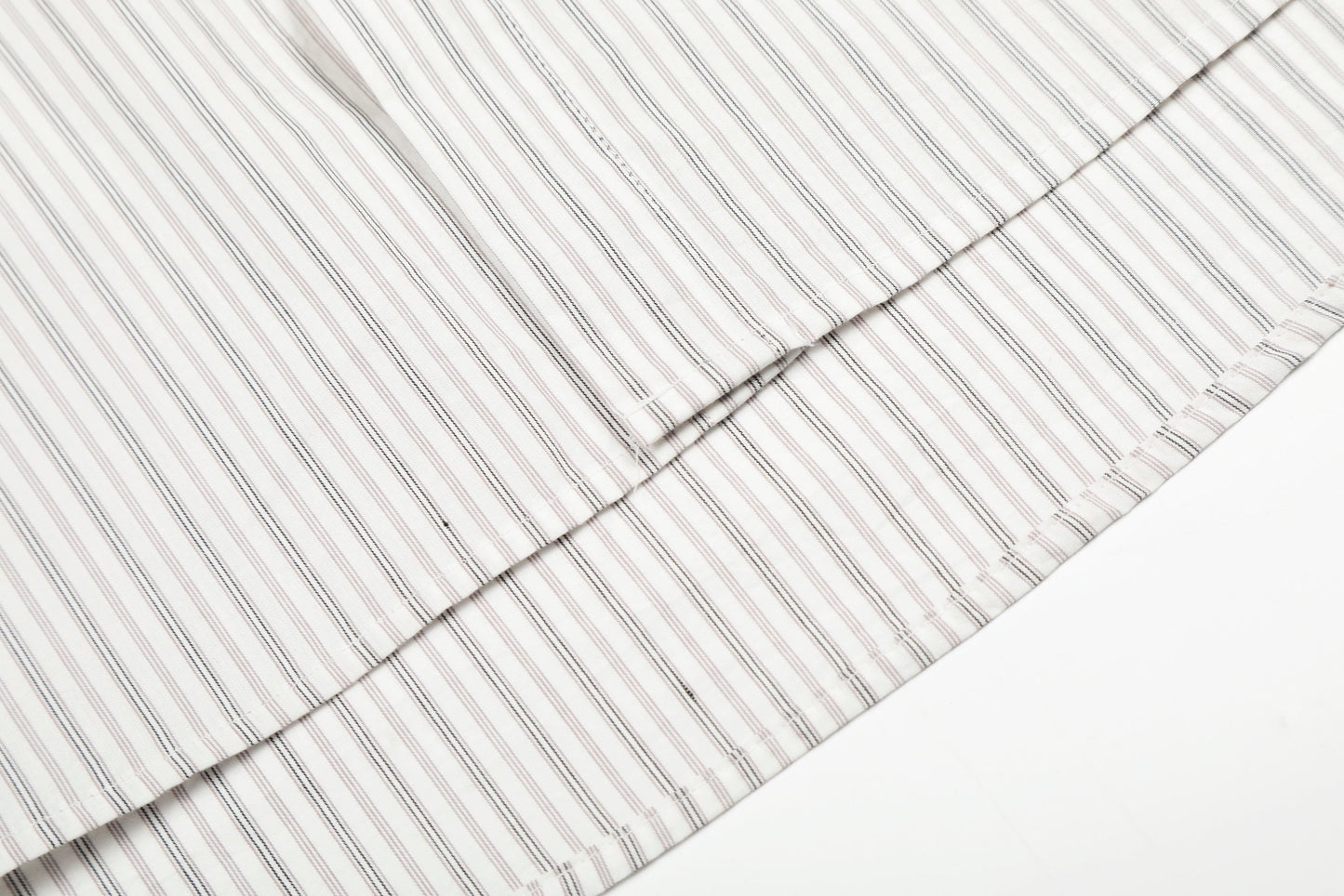 CapCabin Striped Logo Button-Up Shirt
