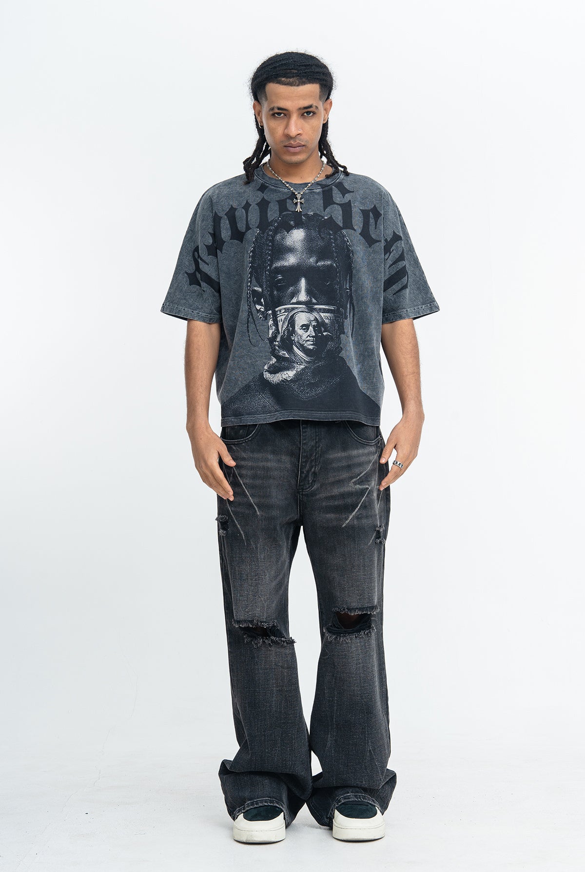 CapCabin “Silent Wealth” Graphic Tee