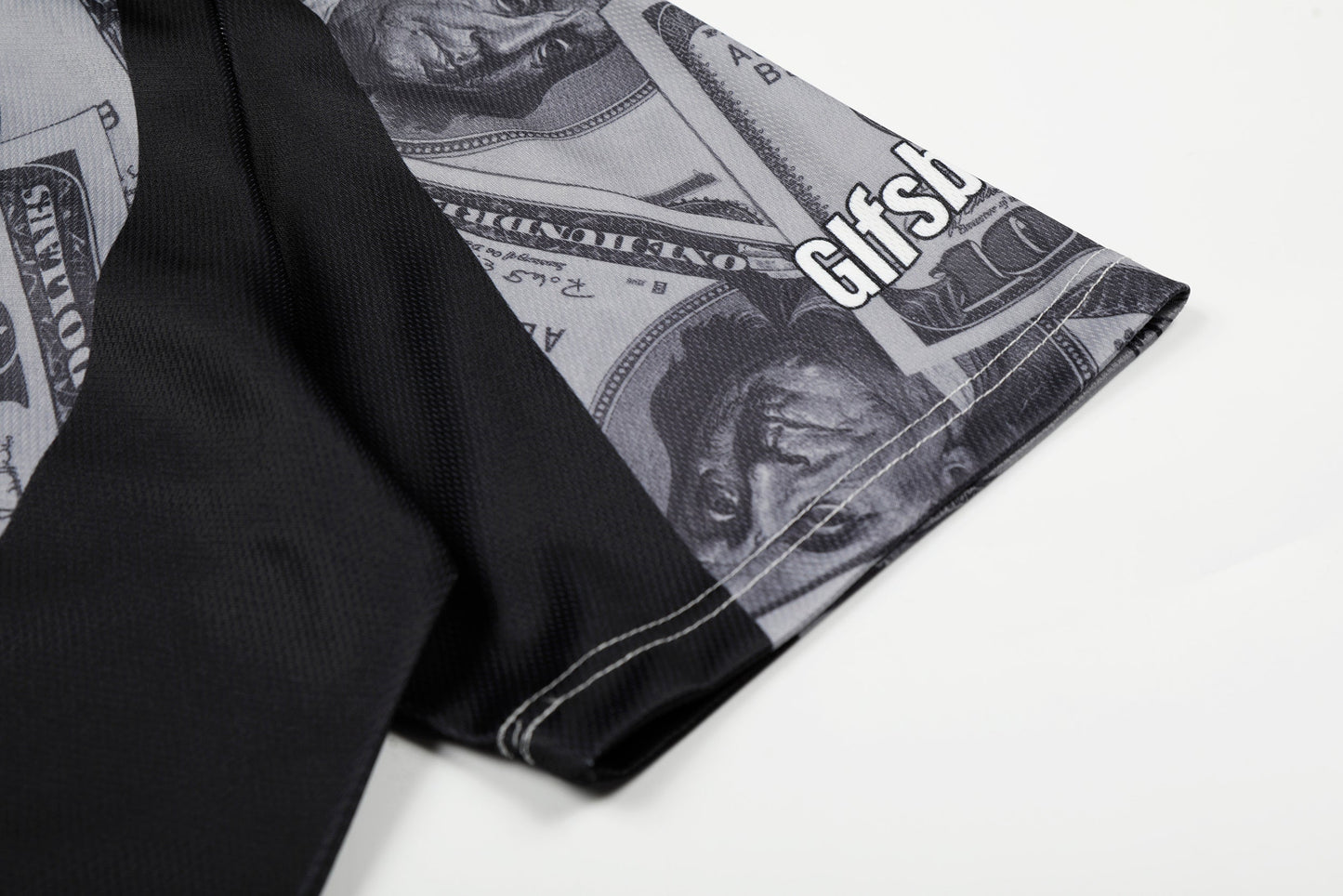 CapCabin Dollar Print Mesh Jersey
