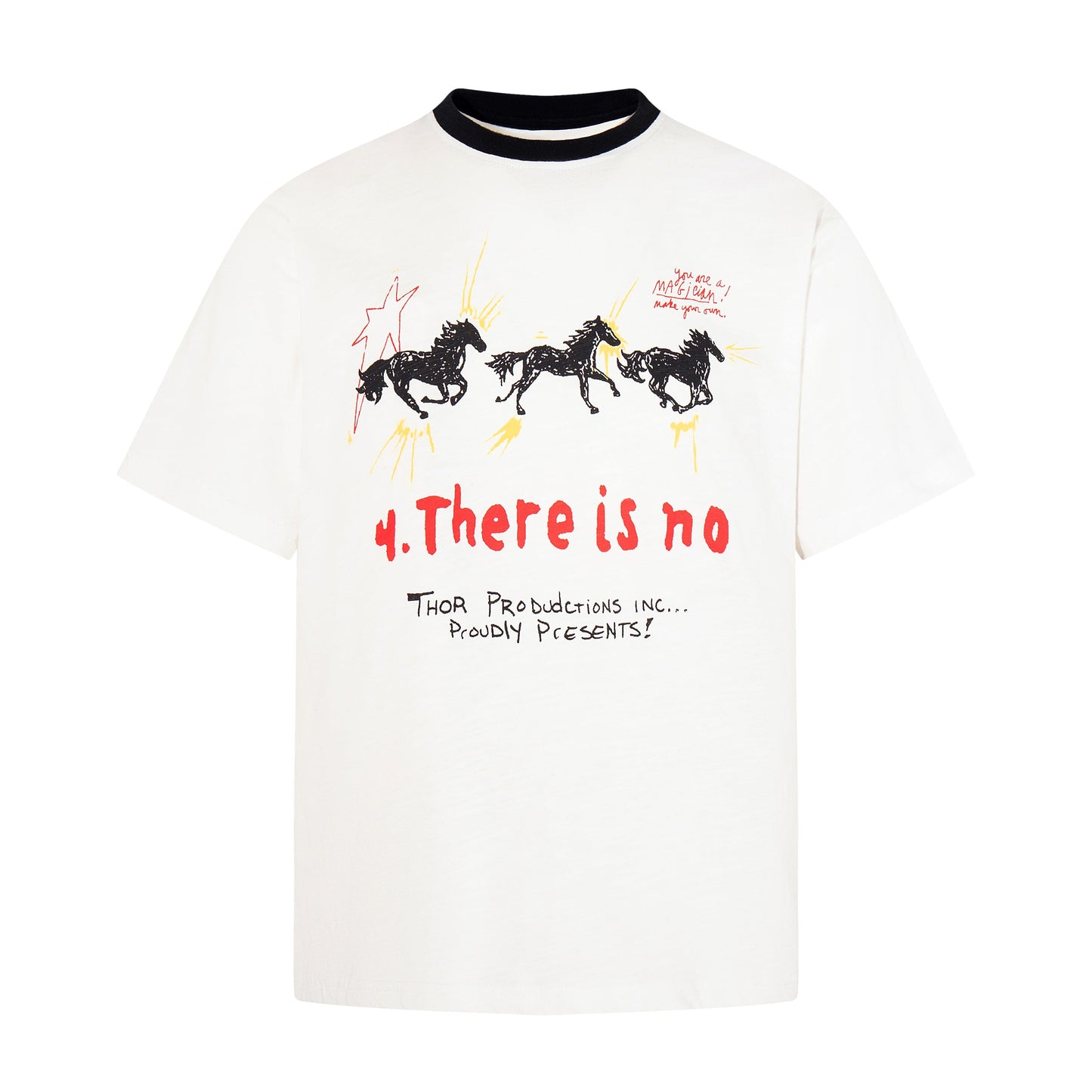 CapCabin “Number Nine Horses” Graphic T-Shirt