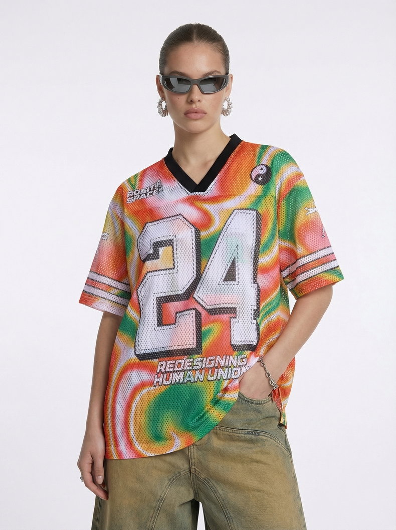 CapCabin “Eternity 24” Mesh Jersey T-Shirt