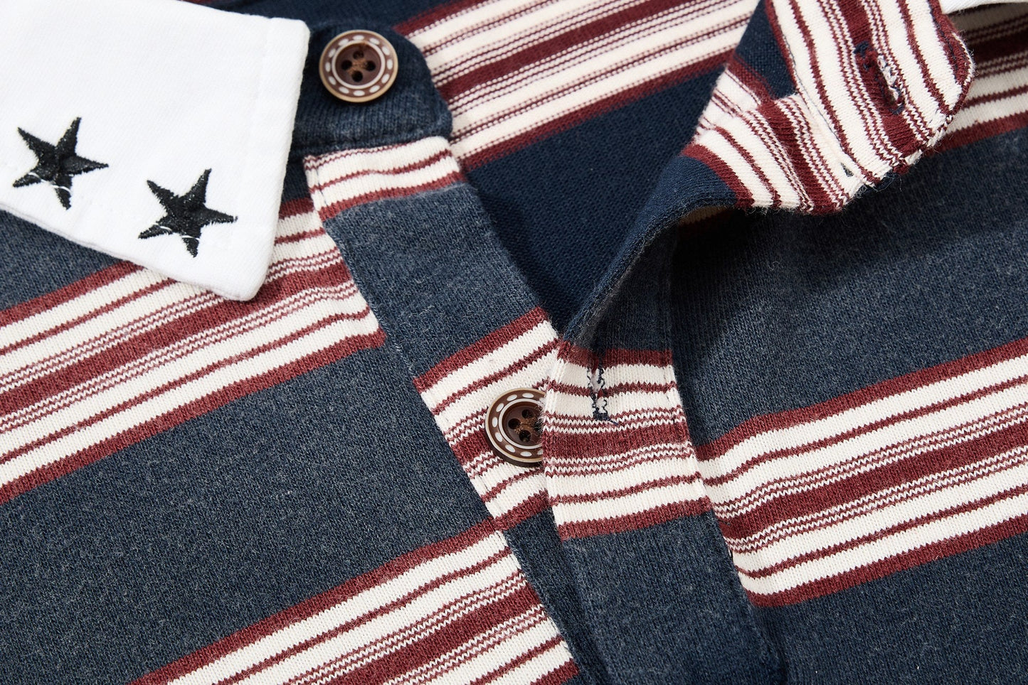 CapCabin “Vintage Stripe Rugby Polo”