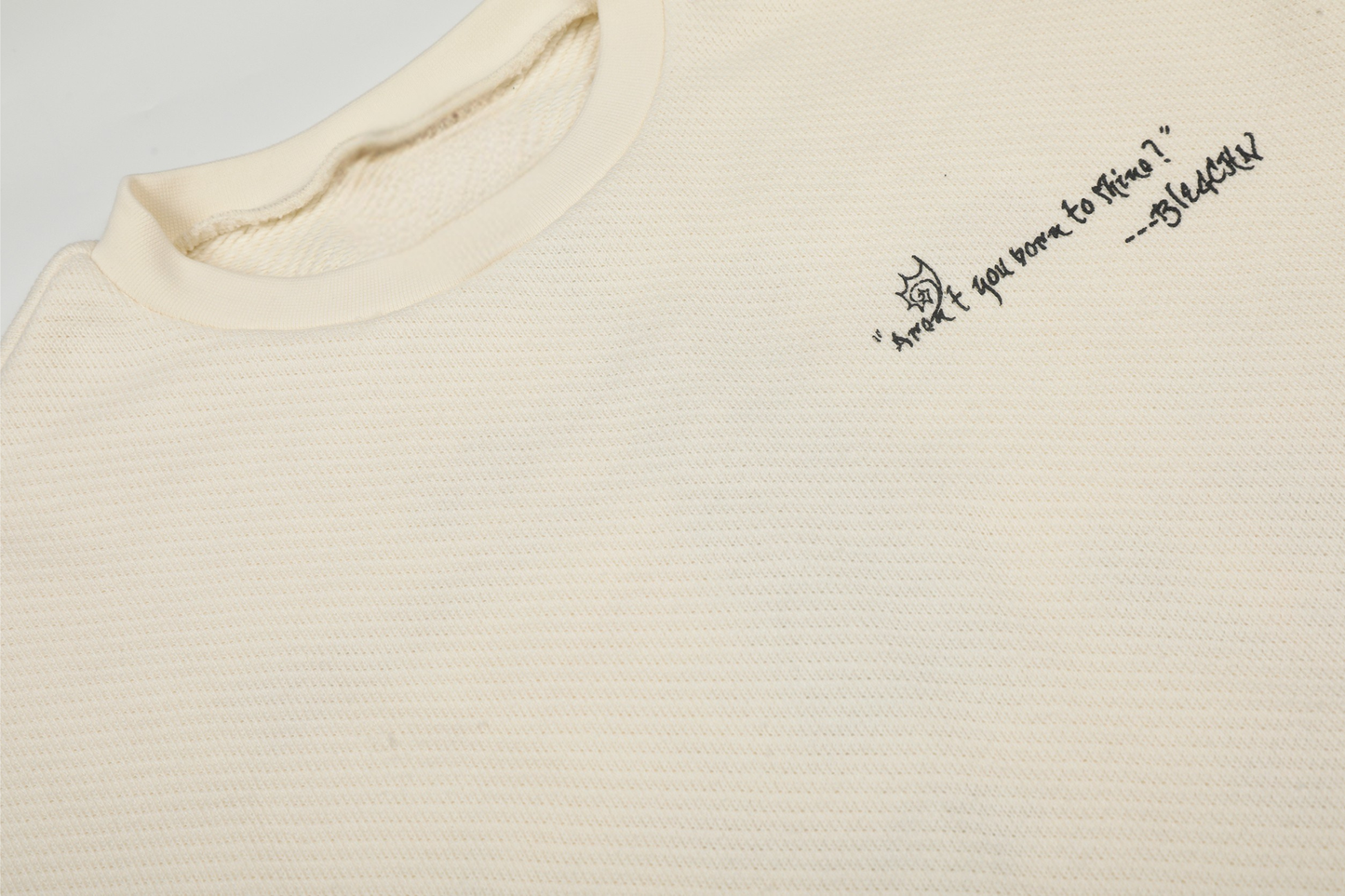 CapCabin Graphic Textured Sweatshirt