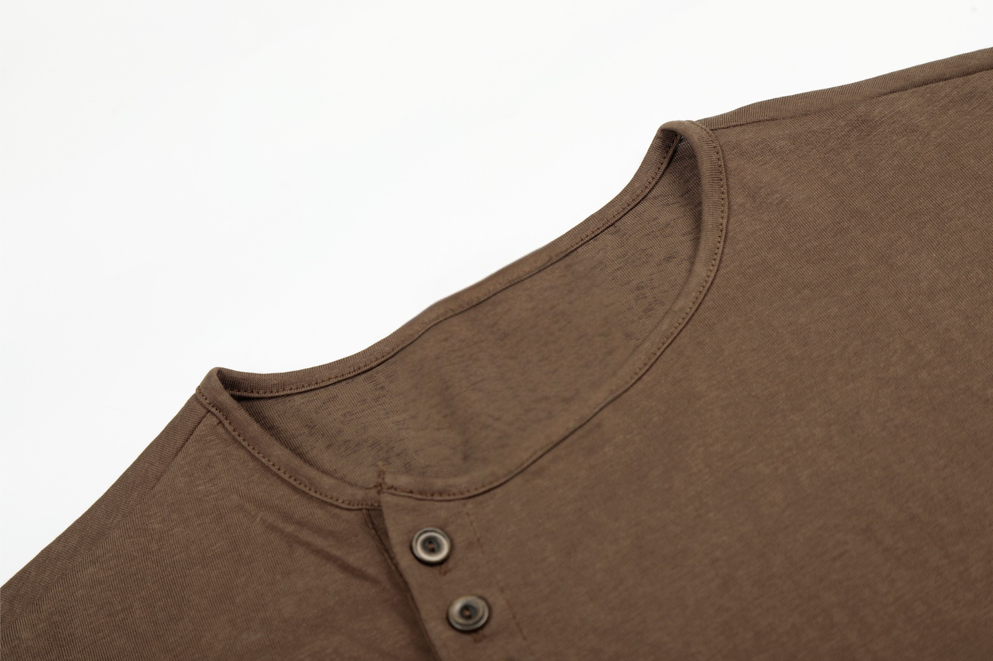 CapCabin Classic Henley Long Sleeve Tee