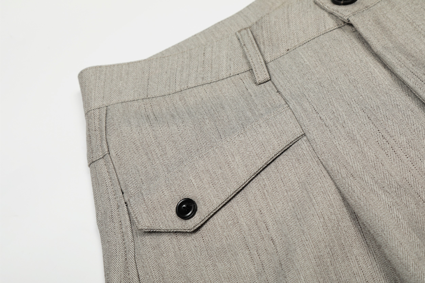 CapCabin Wide-Leg Tailored Pants