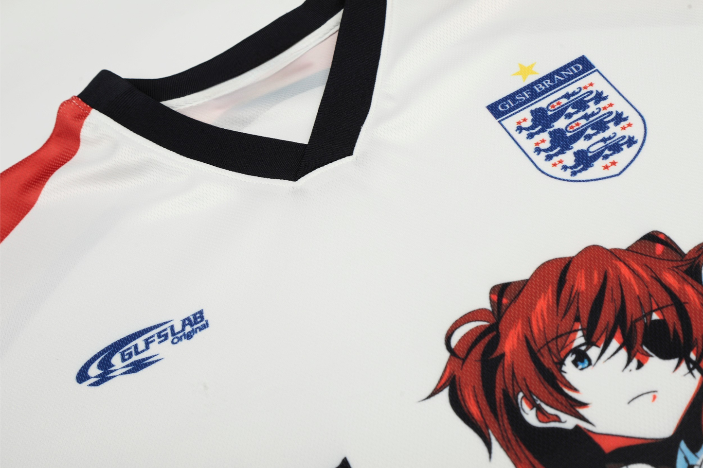 CapCabin Anime Graphic Mesh Soccer Jersey