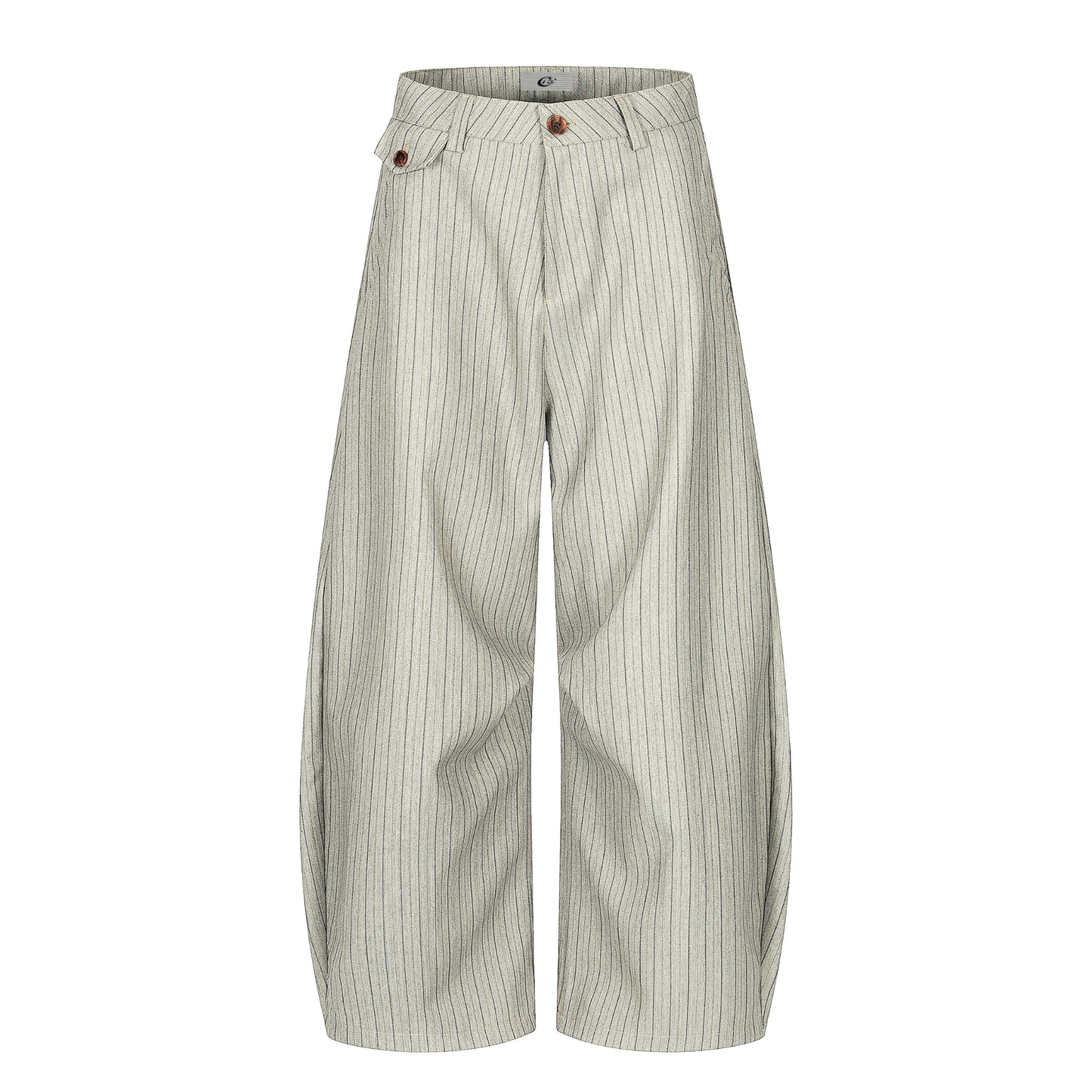 CapCabin Vintage Stripe Barrel Trousers