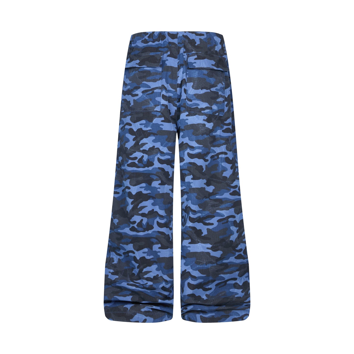 CapCabin Pink Camo Wide-Leg Pants