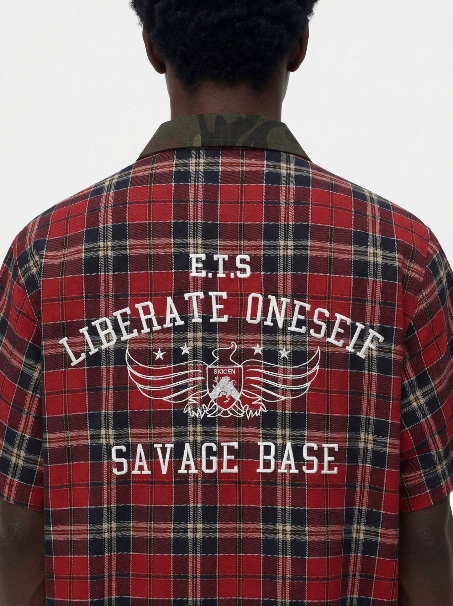 CapCabin “Savage Base” Plaid Shirt