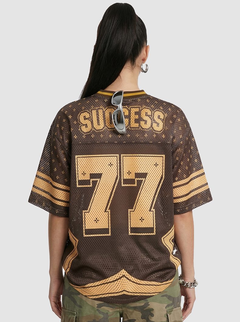 CapCabin “Retro Star 77” Mesh Jersey T-Shirt