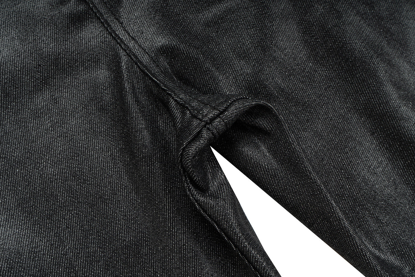 CapCabin Double Waist Denim Pants