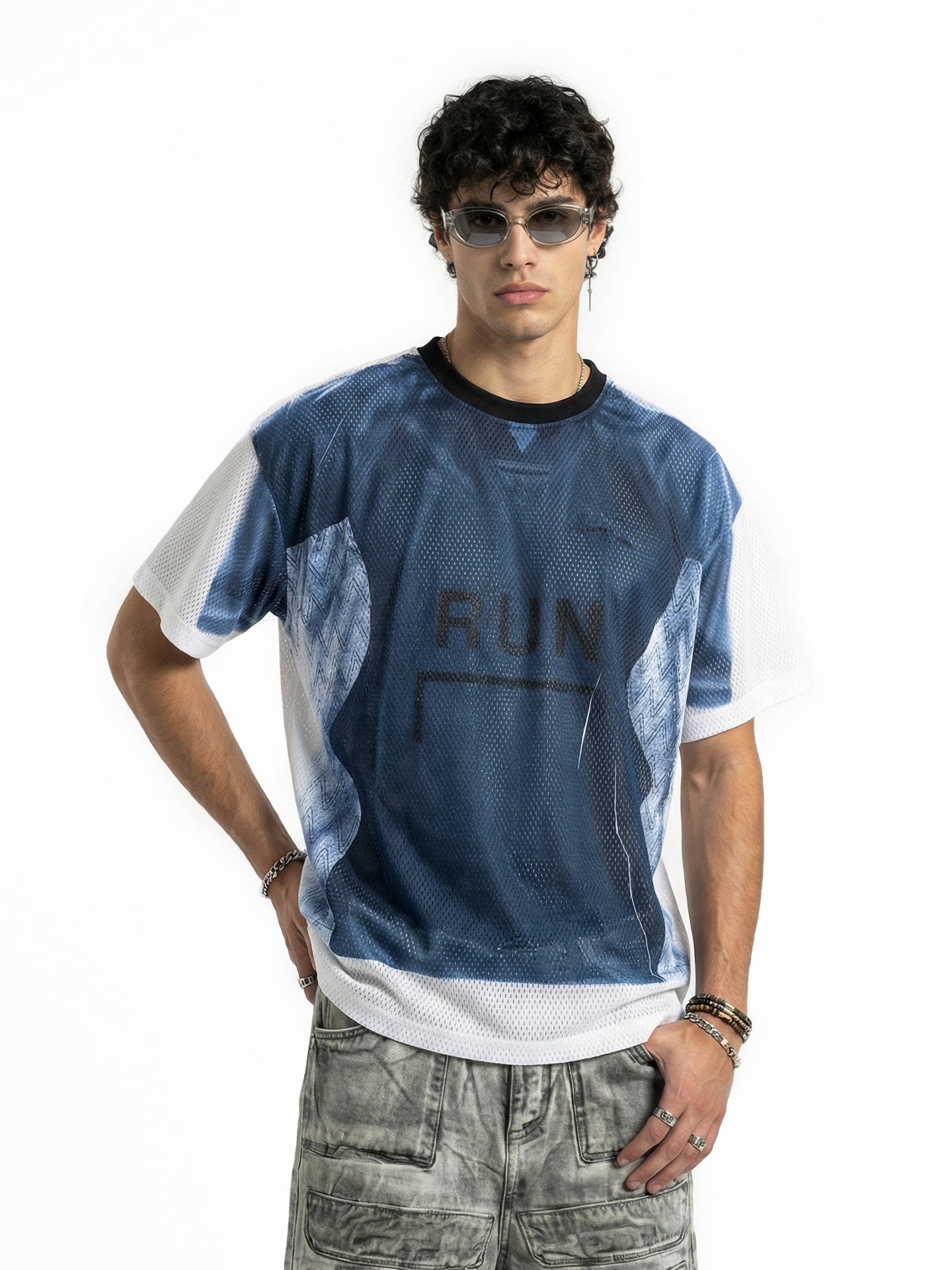 CapCabin Run Graphic Mesh Jersey