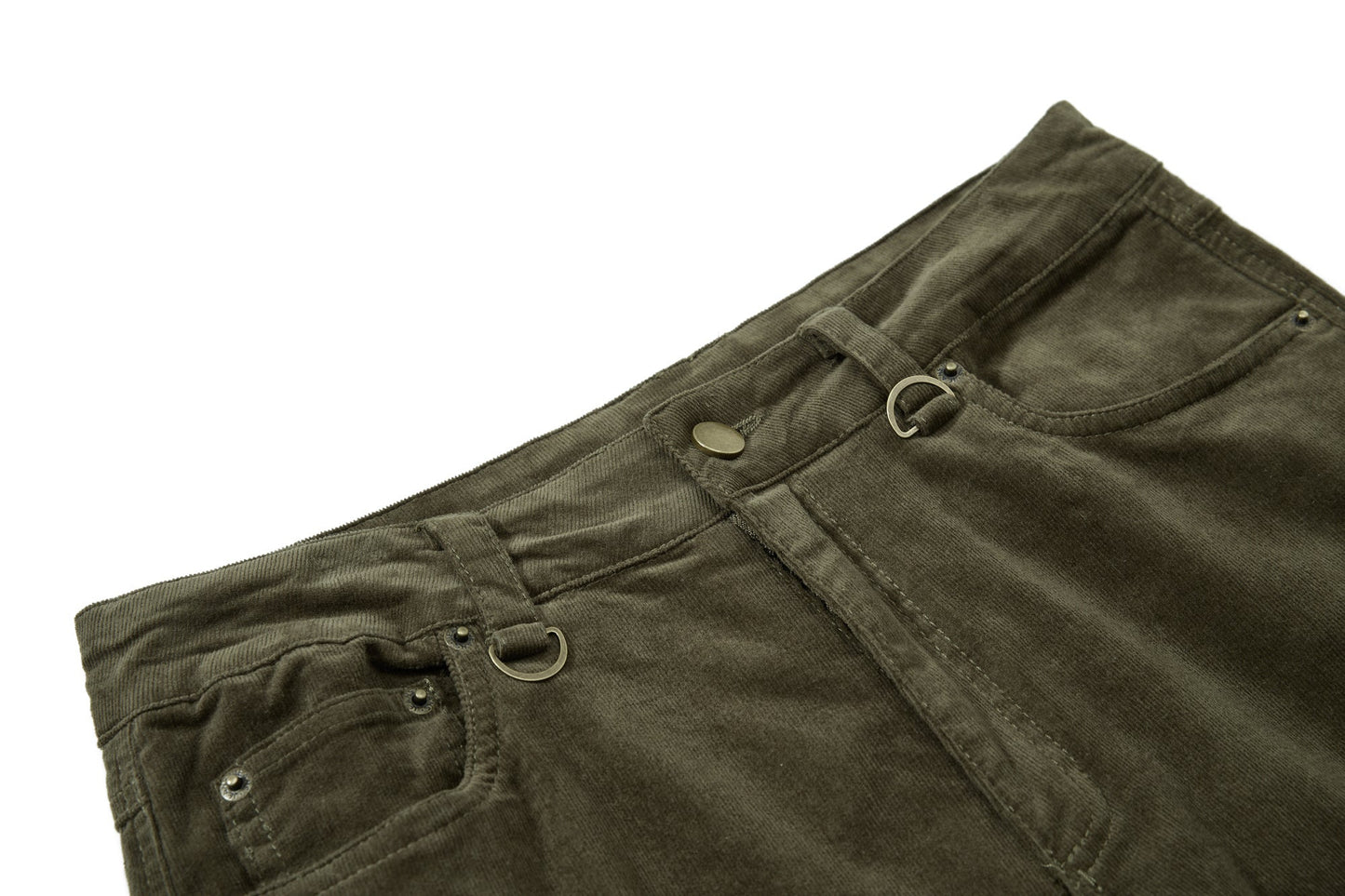 CapCabin Washed Utility Flared Pants