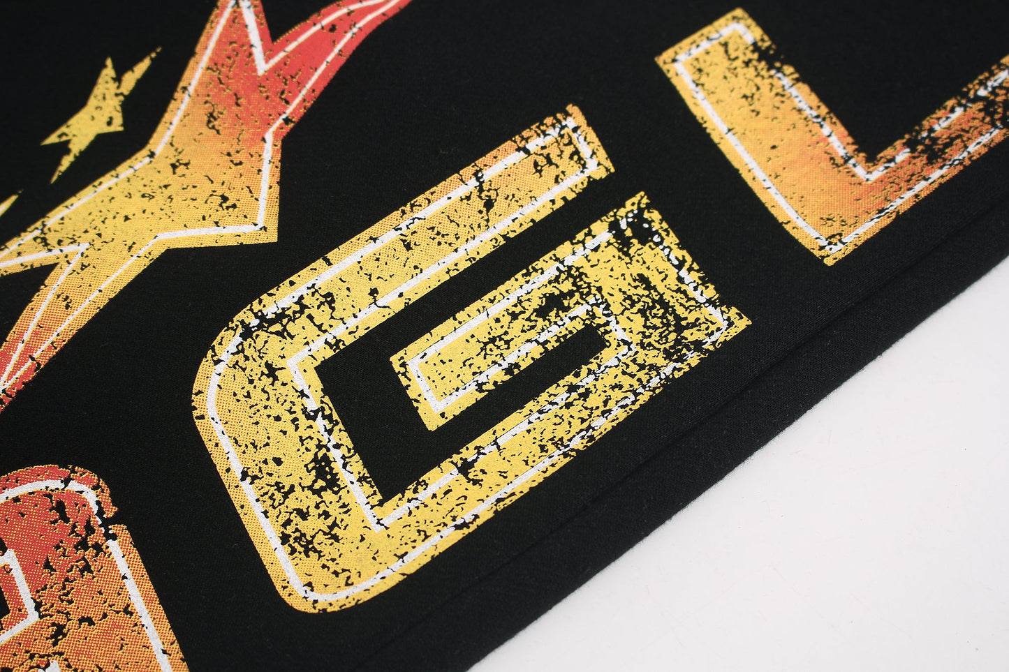 CapCabin Fleece-Lined Glitter Star Wide-Leg Sweatpants