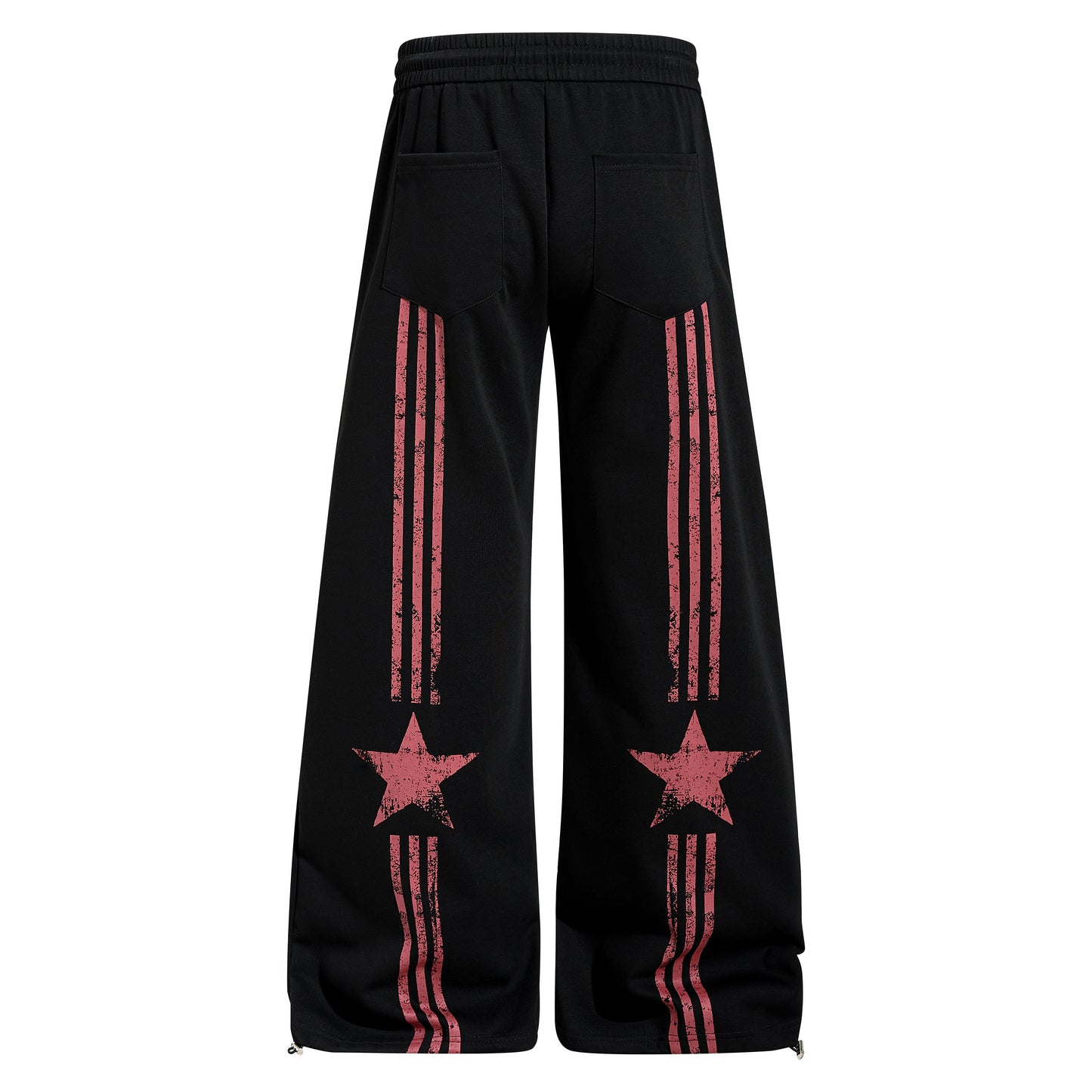 CapCabin Vintage Star Wide-Leg Sweatpants