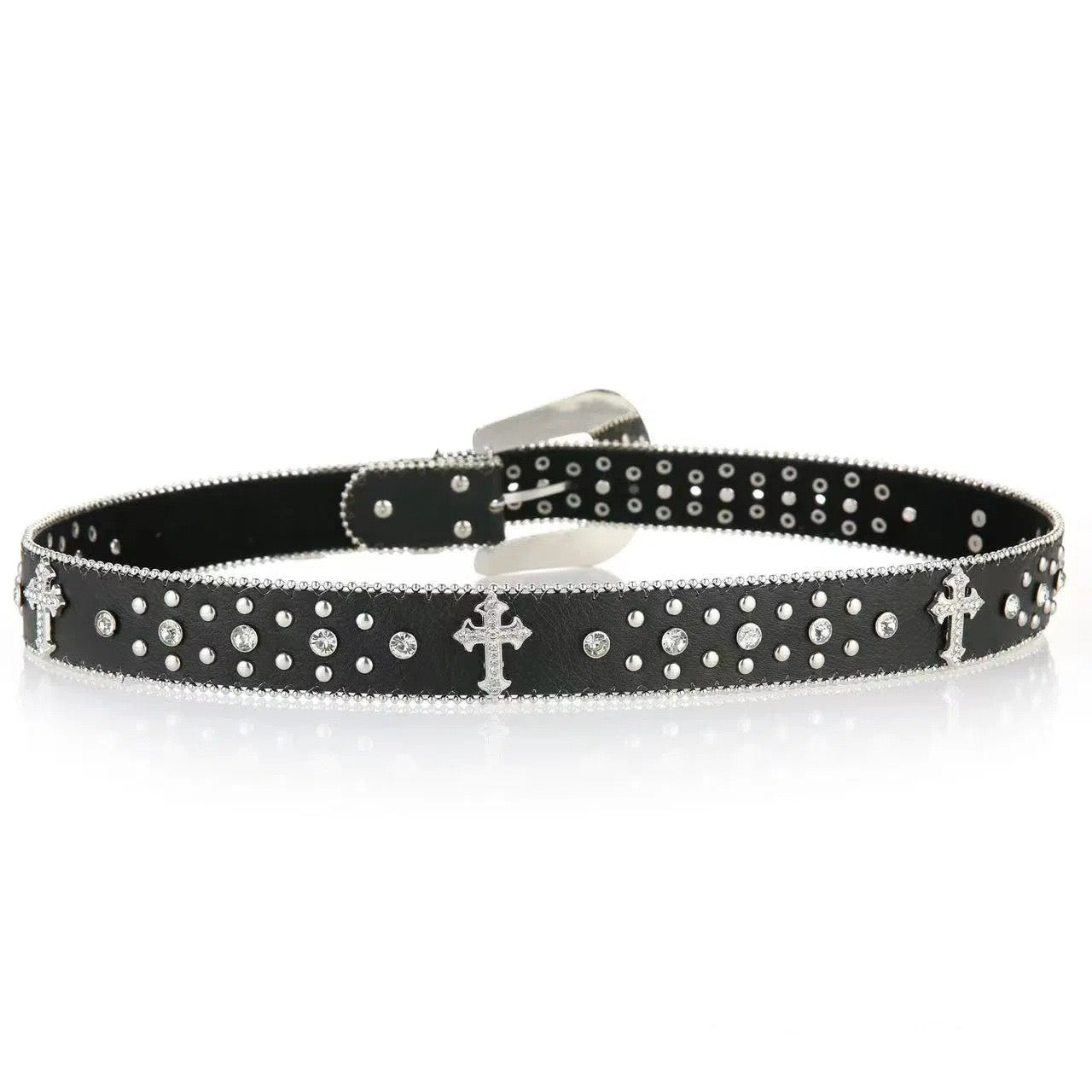 Studded Cross Belt