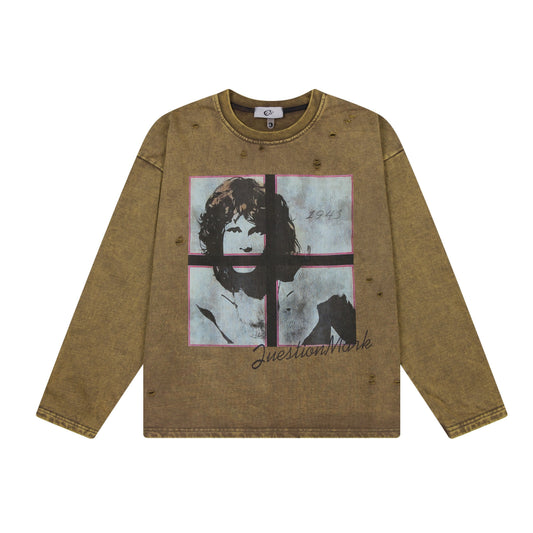 CapCabin Vintage Graphic Long Sleeve Tee