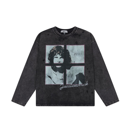 CapCabin Vintage Graphic Long Sleeve Tee