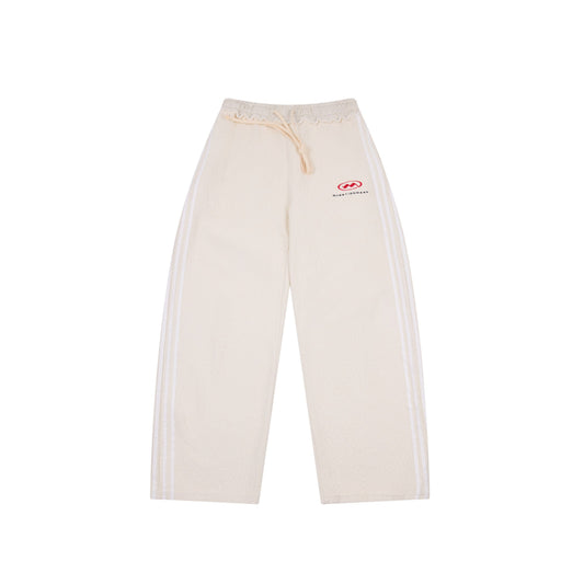 CapCabin Wide-Leg Cotton Track Pants