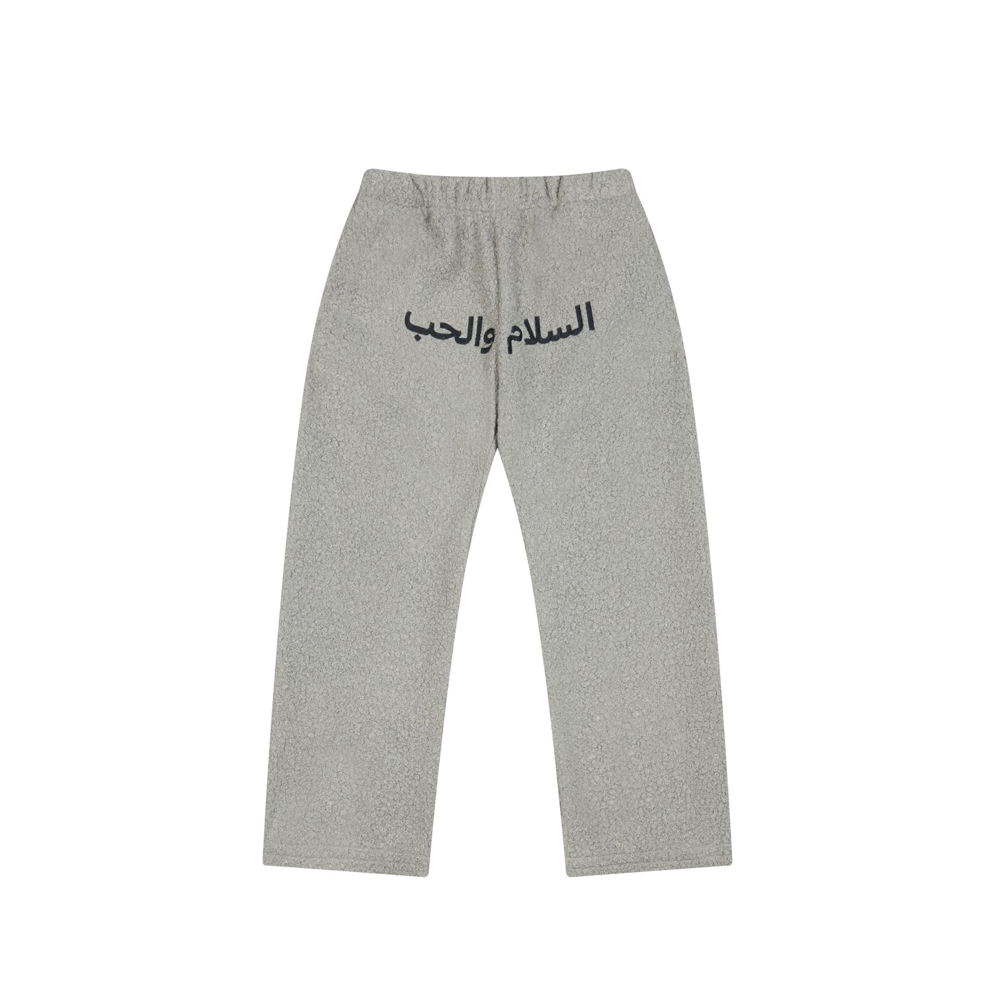 CapCabin Arabic Text Fleece Sweatpants