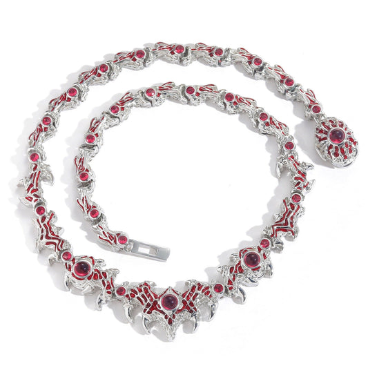 European and American Exaggerated Hip-Hop Necklace