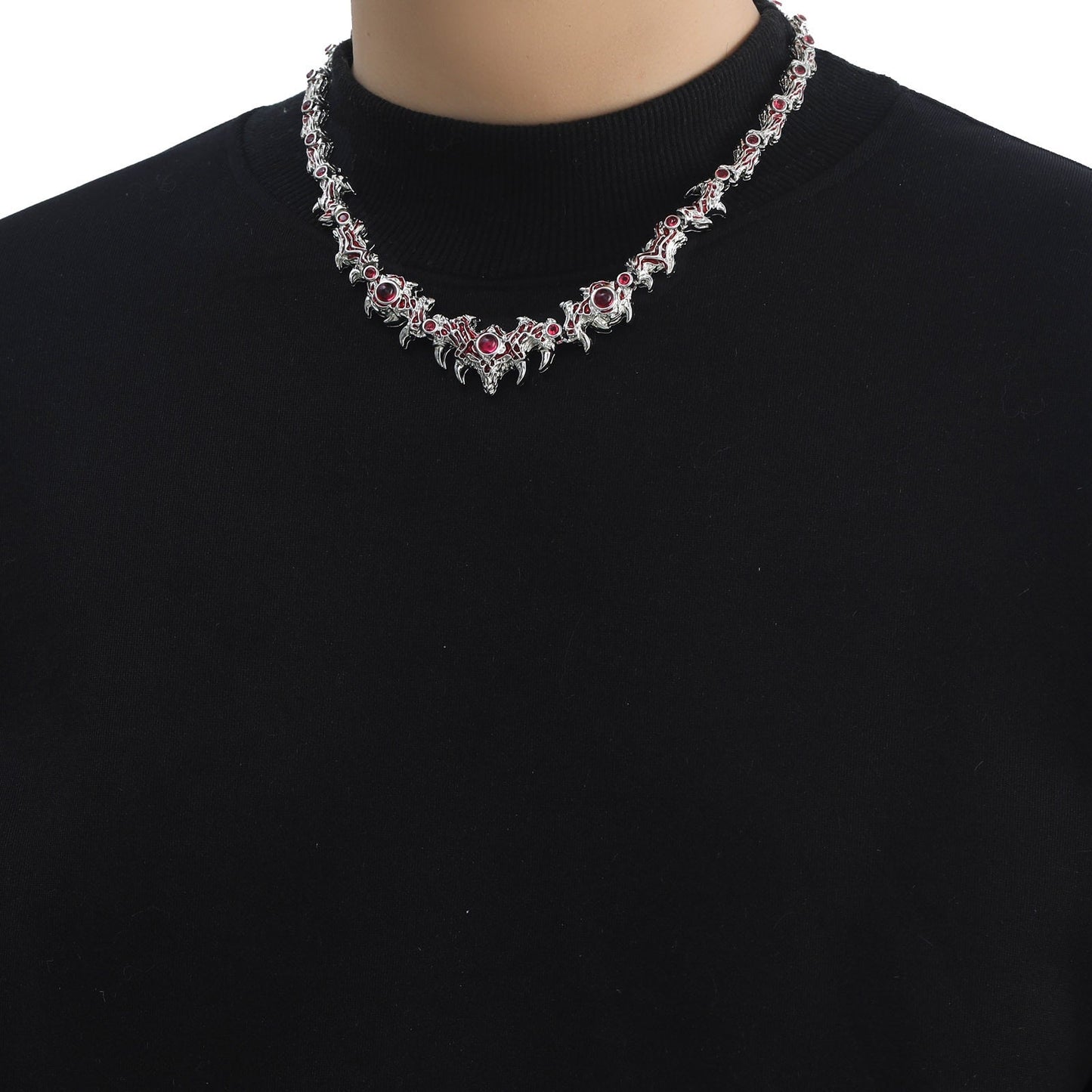 European and American Exaggerated Hip-Hop Necklace