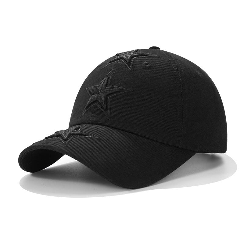 American Streetwear Star 3D Embroidered Baseball Cap