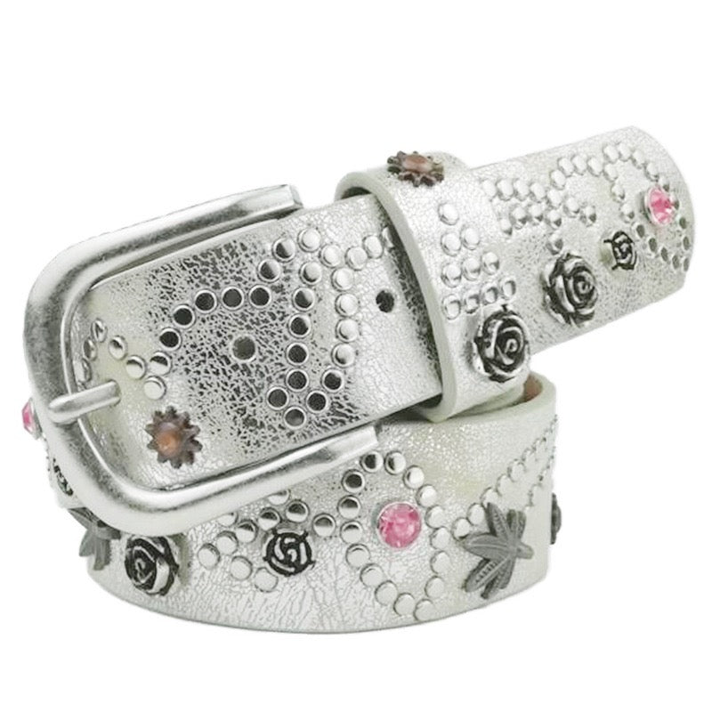 Vintage Fashion Metal Studded Belt