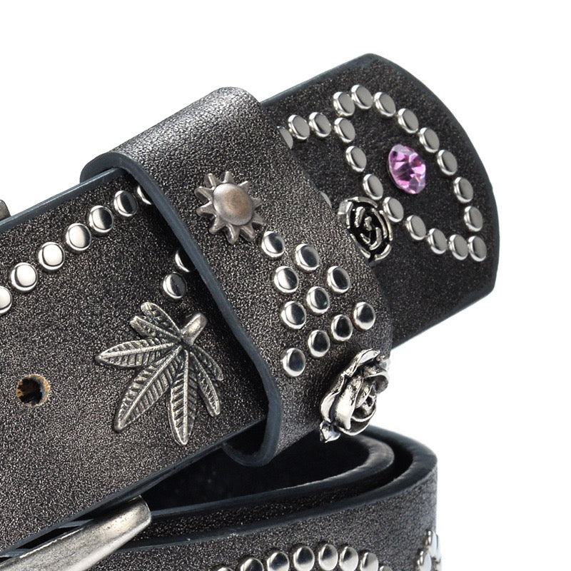Vintage Fashion Metal Studded Belt