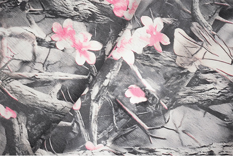 CapCabin Sakura Camo Graphic Sweatpants