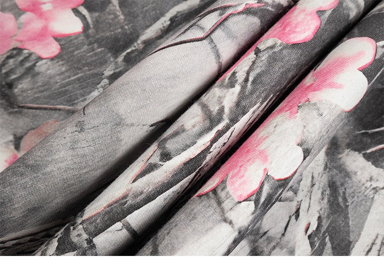 CapCabin Sakura Camo Graphic Sweatpants