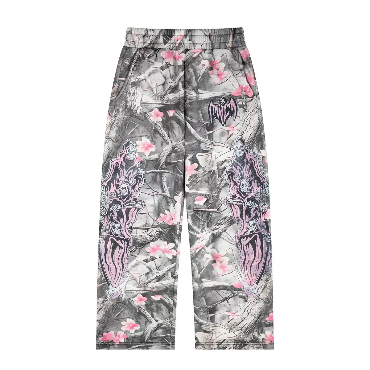 CapCabin Sakura Camo Graphic Sweatpants