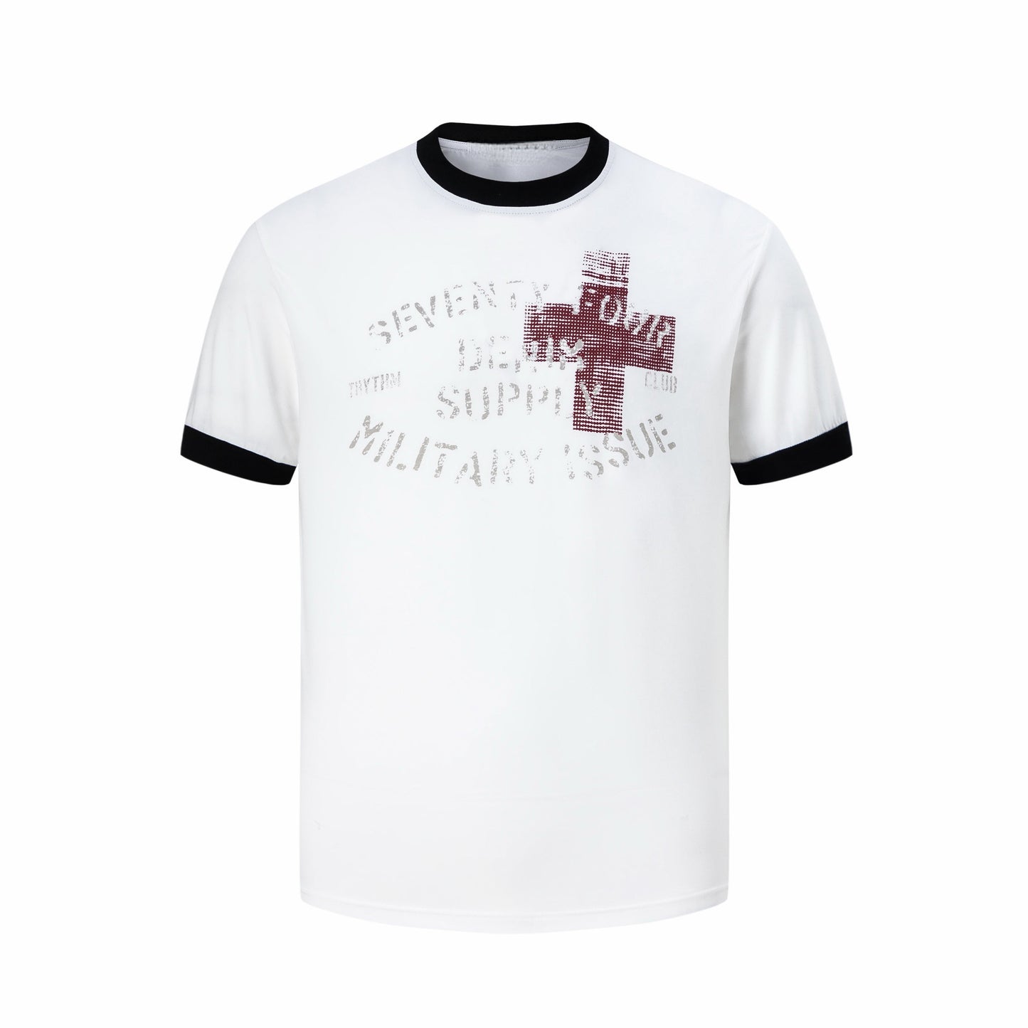 CapCabin Cross Graphic Ringer T-Shirt