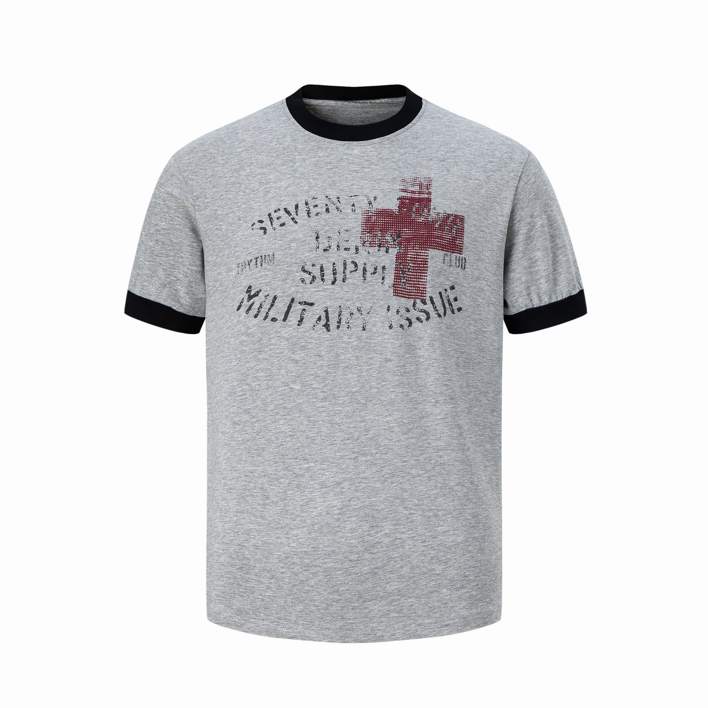 CapCabin Cross Graphic Ringer T-Shirt
