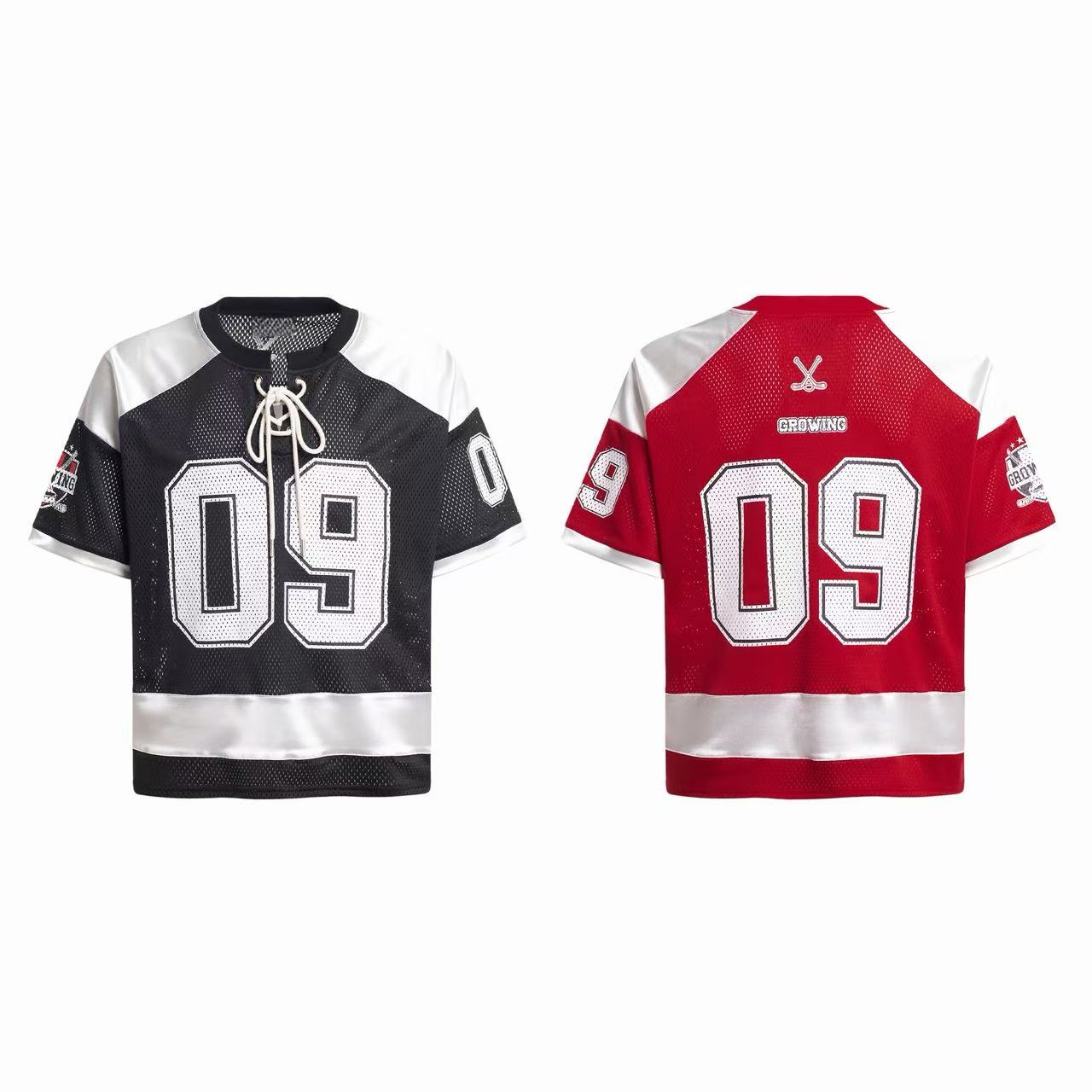 CapCabin Varsity Mesh Jersey T-Shirt