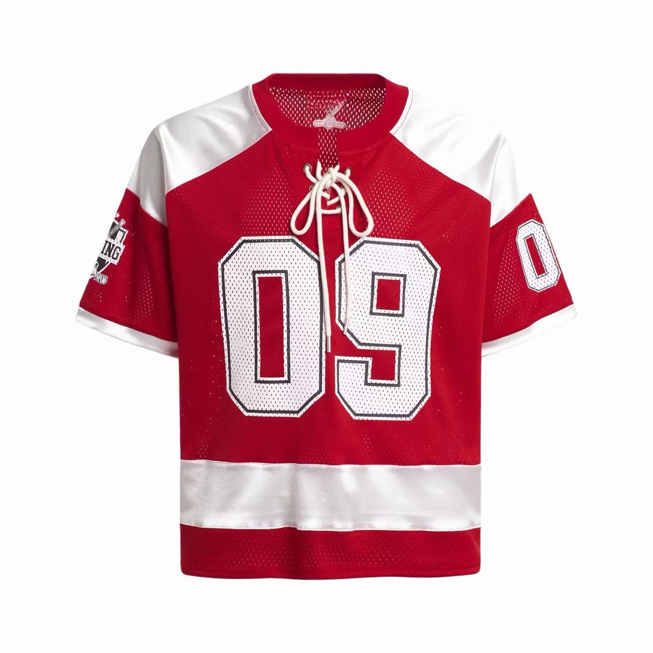 CapCabin Varsity Mesh Jersey T-Shirt