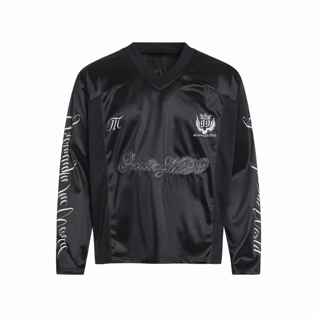 CapCabin Studded Varsity Long Sleeve Jersey