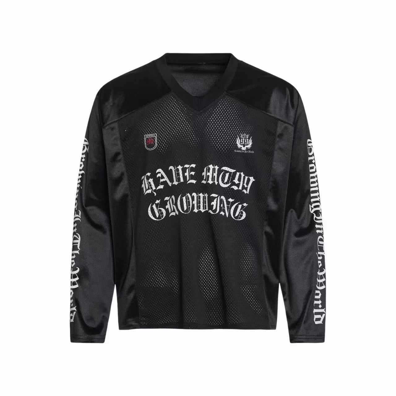 CapCabin Gothic Mesh Long Sleeve Jersey