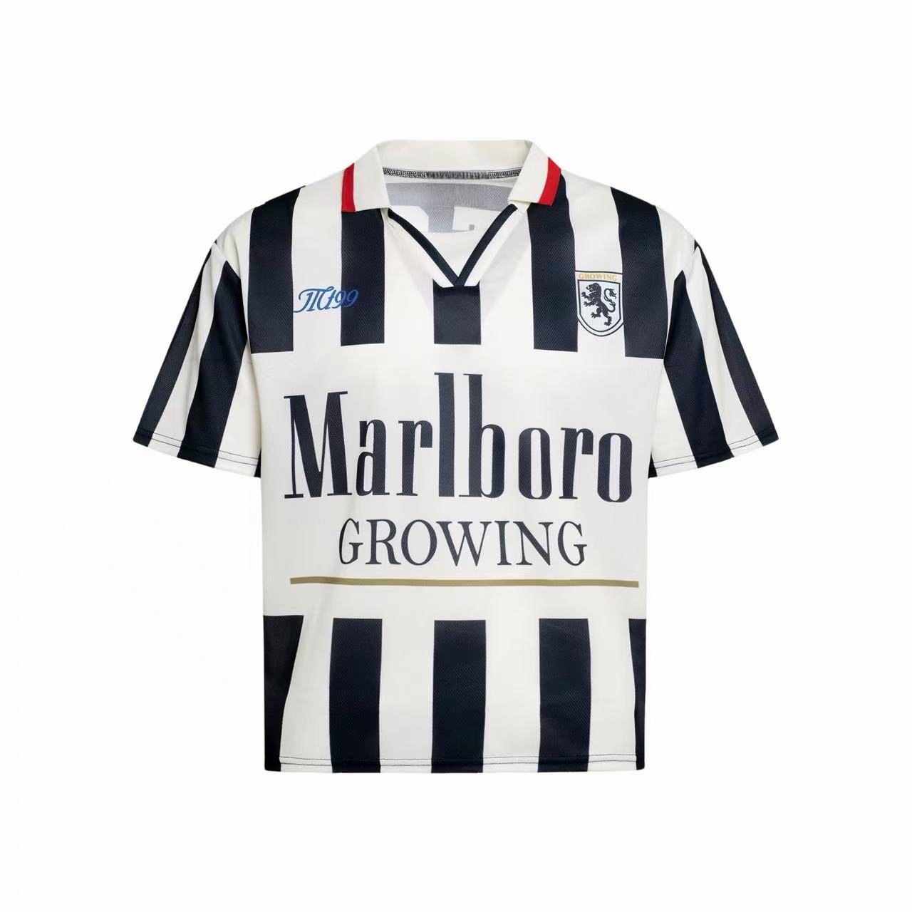 CapCabin Striped Varsity Soccer Jersey